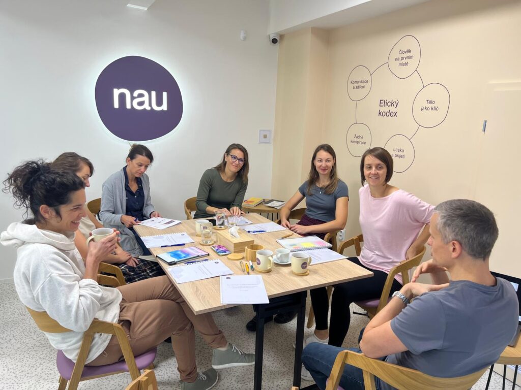 Teoretická část kurzu gynekologické fyzioterapie.