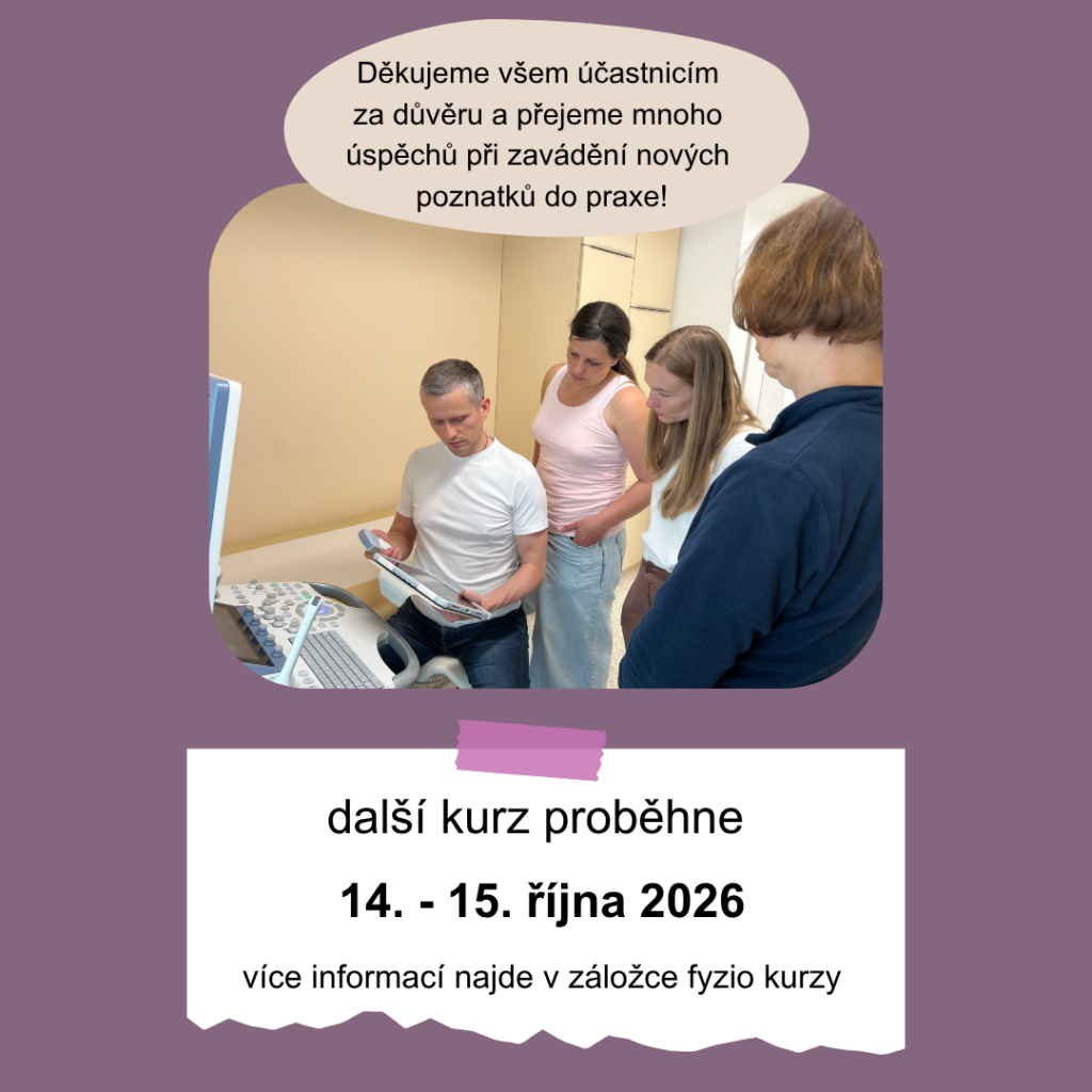 Na Klinice NAU proběhl kurz gynekologické fyzioterapie. Další kurz se chystá na říjen 2026.