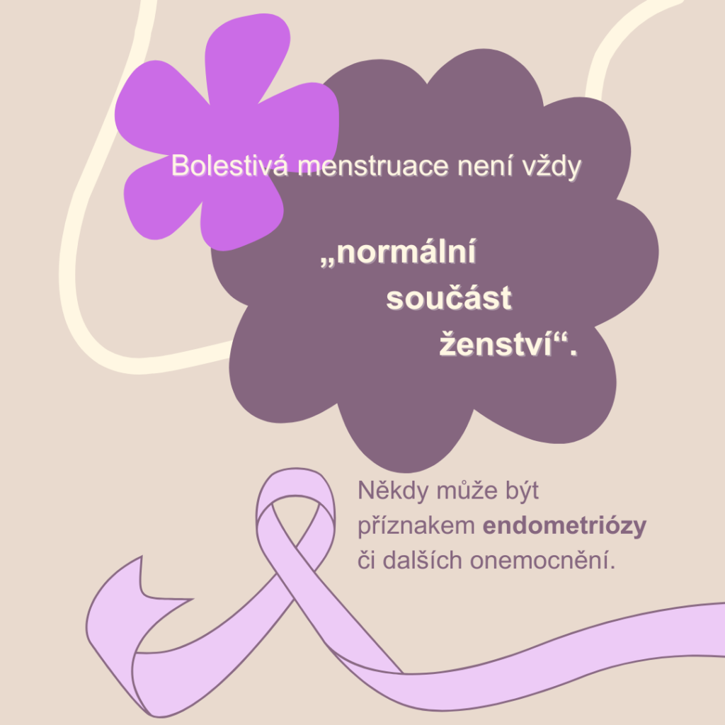 Bolestivá menstruace (dysmenorea) může být projevem jiné diagnózy. Nejčastěji se jedná endometriózu, polypy nebo jiné.